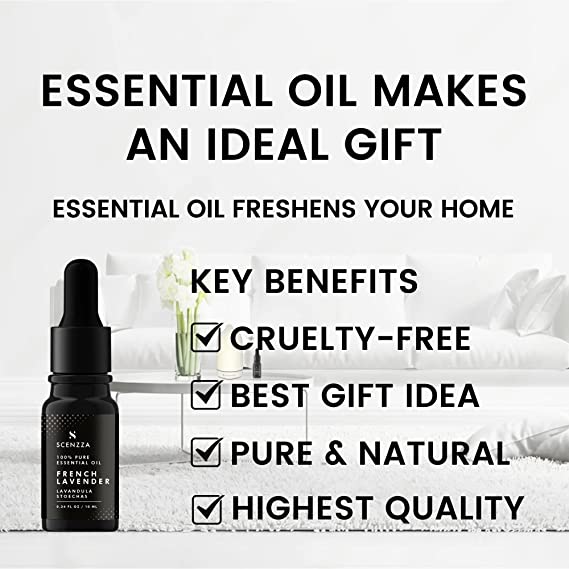 French Lavander 100% Pure Essential Oil 0.34 fl oz (10 ml)