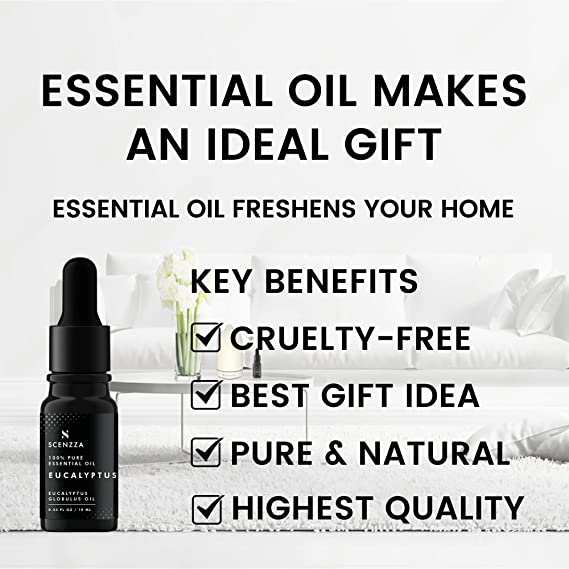 Eucalyptus 100% Pure Essential Oil 0.34 fl oz (10 ml)