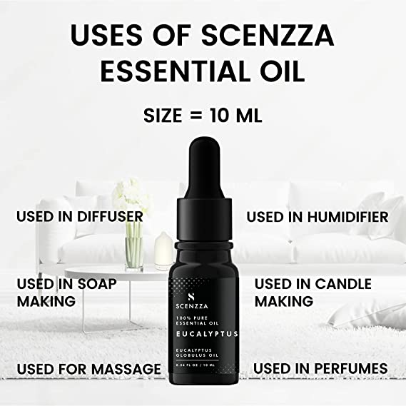 Eucalyptus 100% Pure Essential Oil 0.34 fl oz (10 ml)