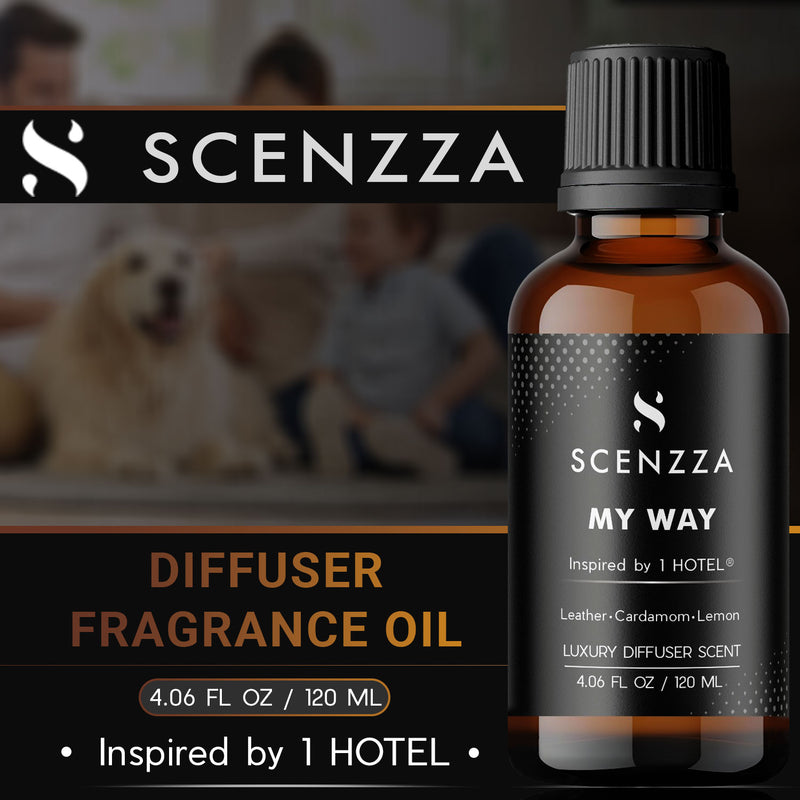 SCENZZA MY WAY 120 ML – Inspired By 1 Hotel®, Miami Beach | Luxury Woodsy Fragrance
